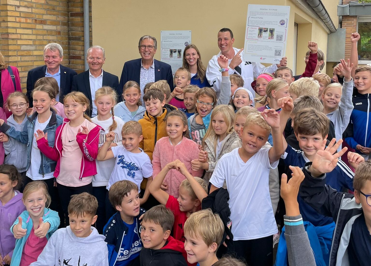 Der Mental Fit Pfad ist auch an der Mozart-Grundschule in Aschaffenburg ein voller Erfolg!